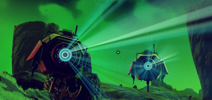 Sentinels in No Man's Sky