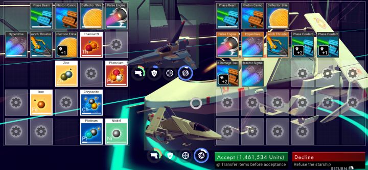 Connecting warp reactors in the ship inventory does improve their maximum distance
