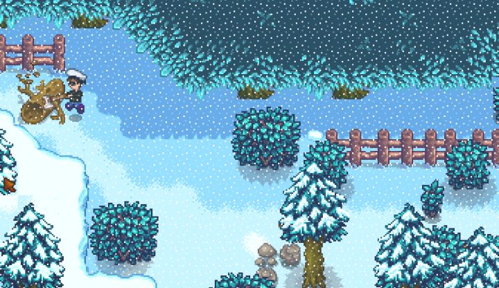 How to find the Secret Woods in Stardew Valley