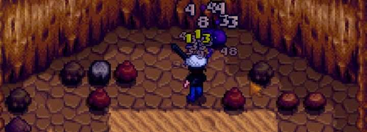 Combat in skull cavern to prevent dying in Stardew Valley
