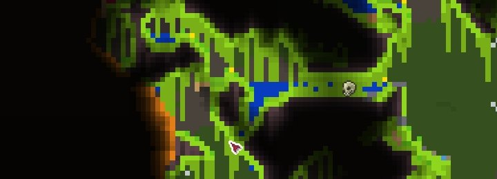 Finding the bee hive in the Jungle in Terraria