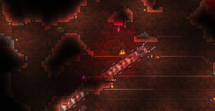The Destroyer Boss in Terraria is summoned with a Mechanical Worm