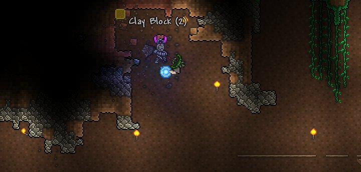 Grappling Hooks can help a lot with mining in Terraria