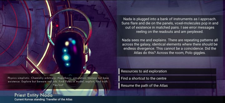 Priest Entity Nada in No Man's Sky