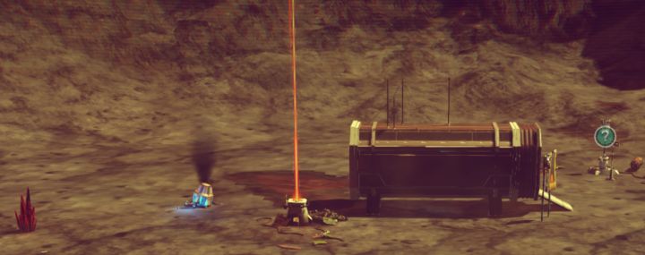 A Signal Scanner in No Man's Sky