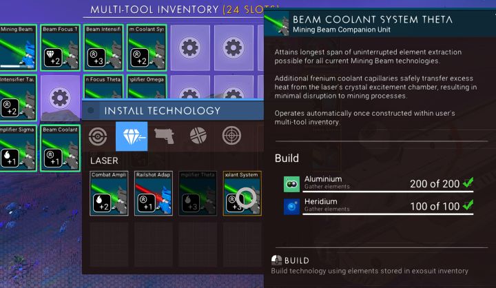 The multi-tool in No Man's Sky