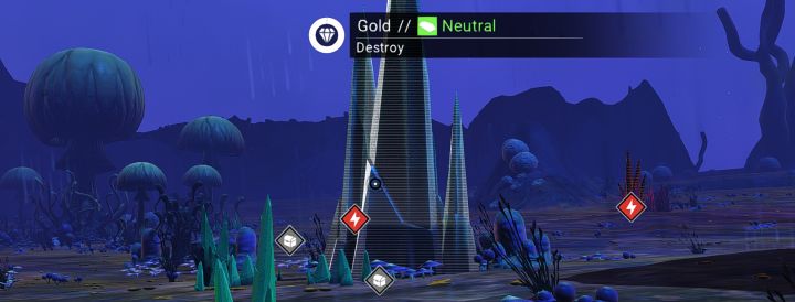 The treasure chest symbol in No Man's Sky