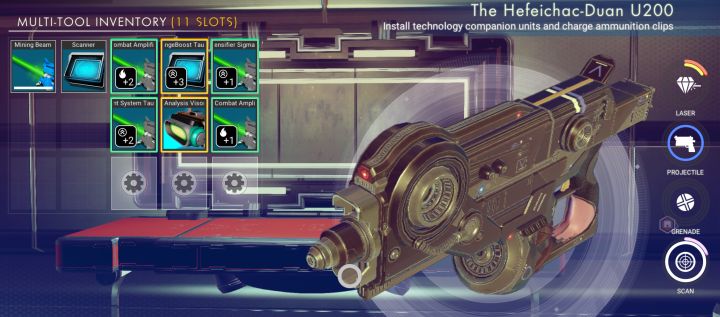 Multitool in No Man's Sky