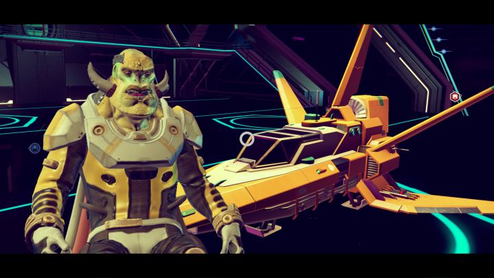 Where to get a better spaceship in No Man's Sky