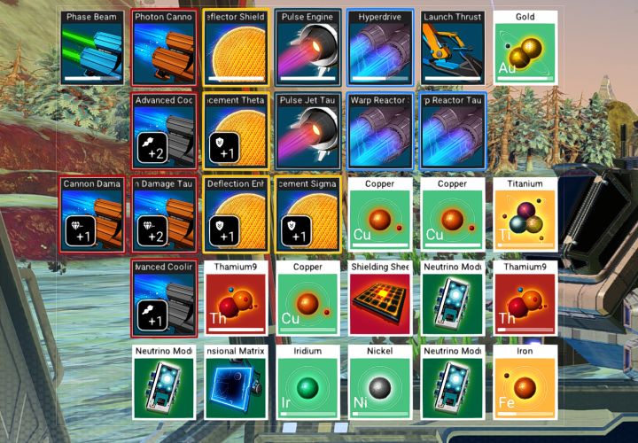 Maximum ship bonuses with upgrade customization in No Man's Sky