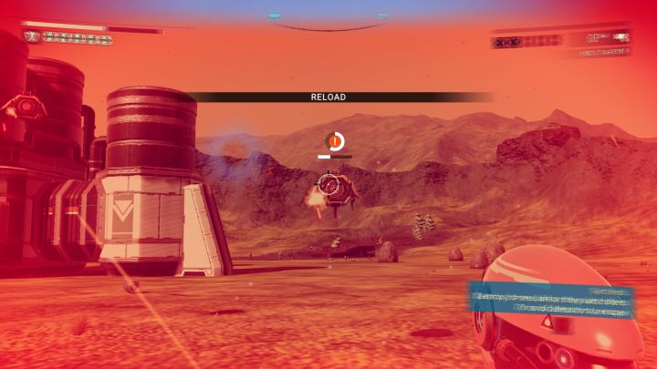 Sentinels can be challenging to fight in No Man's Sky