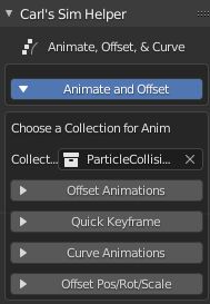Animate and offset using one single tool.