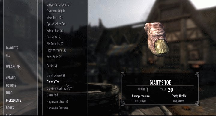 skyrim alchemy recipes beehive husk