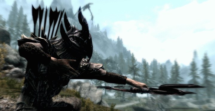 Skyrim Archery - Firing an arrow