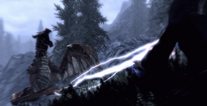 Skyrim Destruction Magic: Chain Lightning