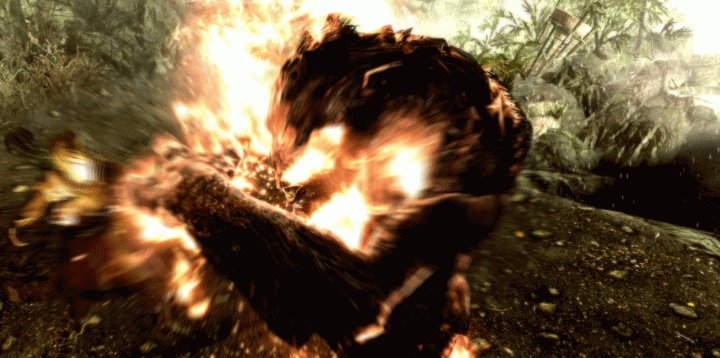 Skyrim Destruction Magic: The Incinerate Spell