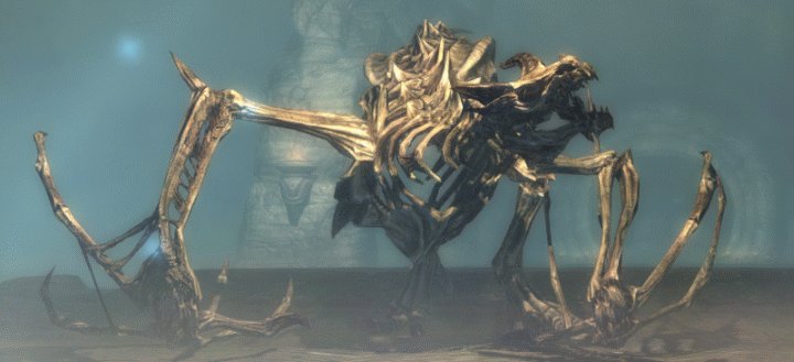 Skyrim Dragons: A Skeletal Dragon