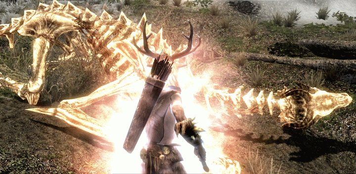 Skyrim Dragons: Een Drakenziel absorberen