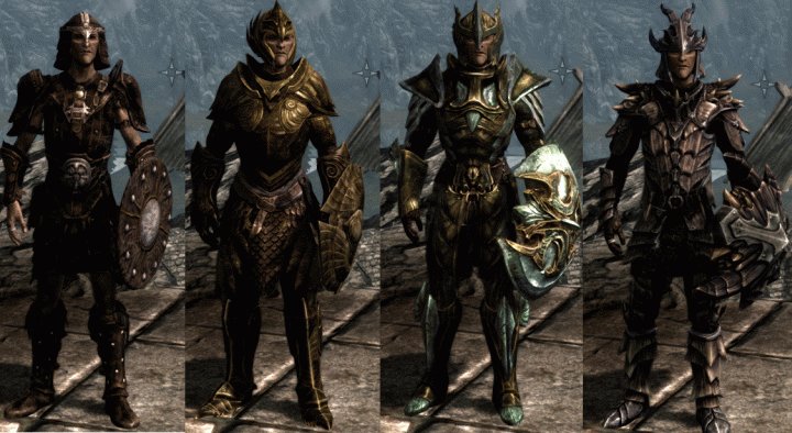 Skyrim Light Armor Types: Leather, Elven, Glass and Dragonscale Armor