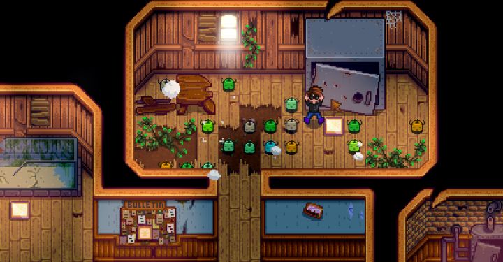 The vault in Stardew Valley's Community Center