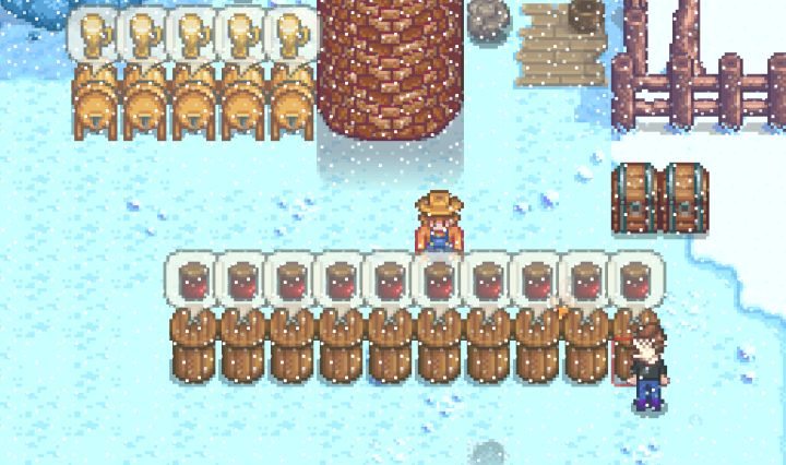 Make artisan goods during winter since your