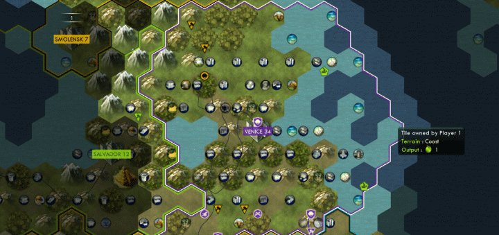 Civilization 5's strategic view