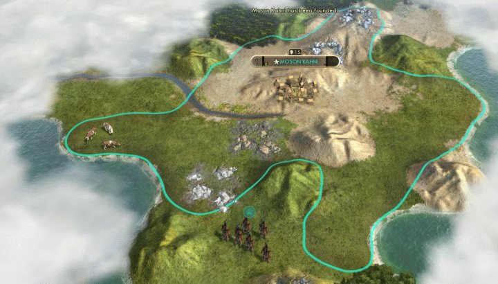 Shoshone great expanse bonus in civ 5 grants extra land