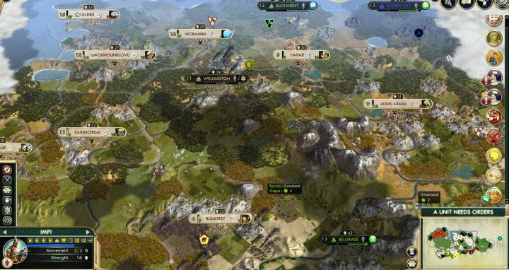 The Zulu's Unique Unit, Bonus, and Unique Building all lean toward Domination