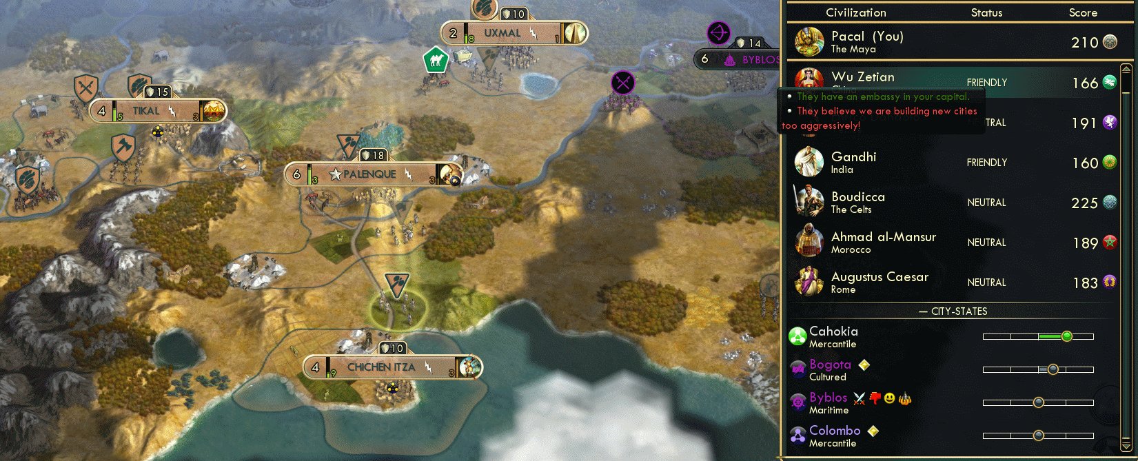 best civs civ 5