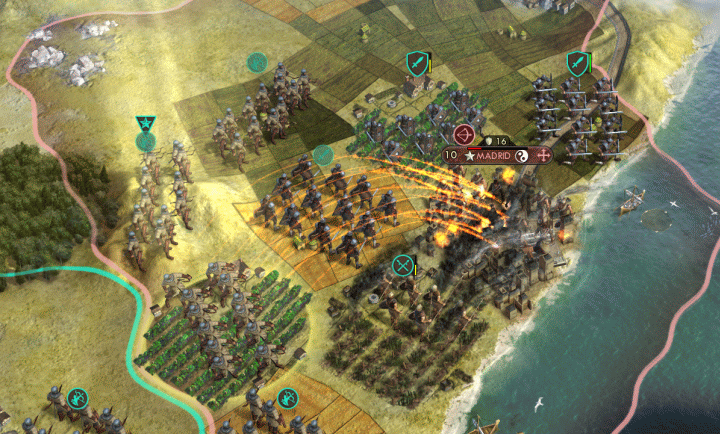 Attacking a City in Civ 5