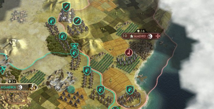 Encircle a City first, then move in for the Attack