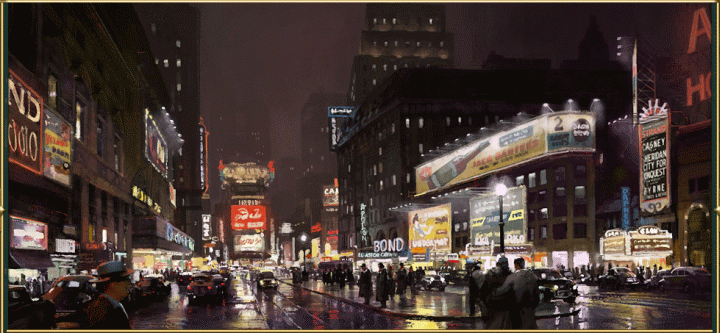 A Painting of the Broadway Wonder in Civilization 5 Brave New World and Gods and Kings