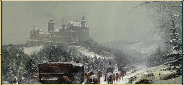 A Painting of the Neuschwanstein Wonder in Civilization 5 Brave New World and Gods and Kings