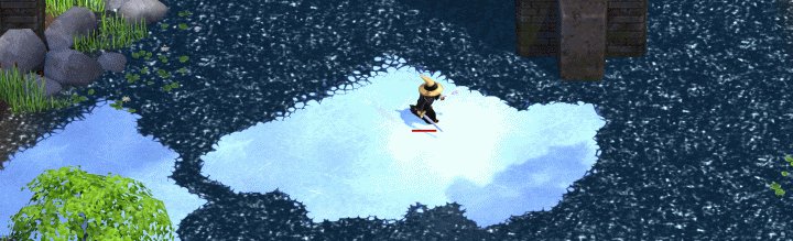Magicka: Use your frost magic to cross the lake and receive the Grease spell.