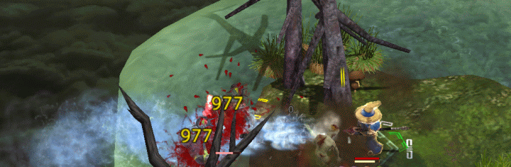 Magicka Chapter 6 – The toughest boss fight – don't get knocked off the cliff. Use water like so to take care of them